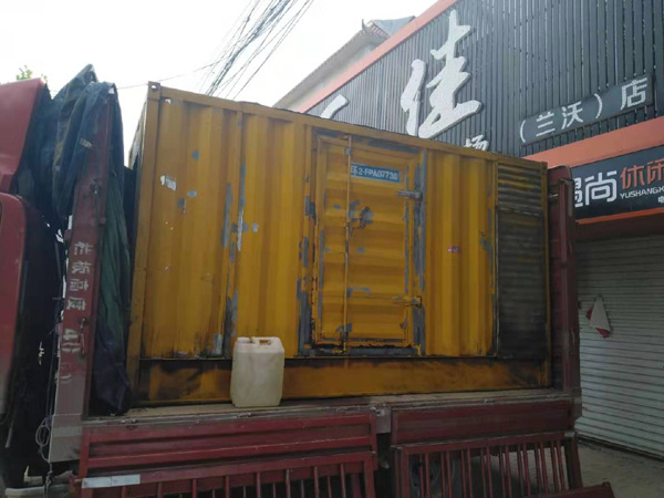 赵西垸林场发电机组功率与使用时间之间的关系